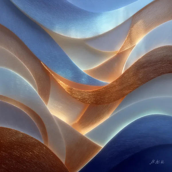 Copper Tide by Bassem, the full artwork