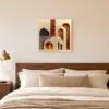 Arches and Branches by Bassem, canvas on a wall