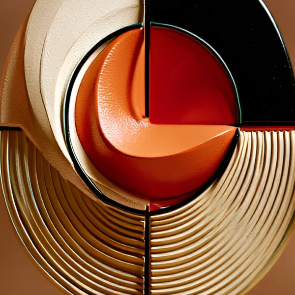 Playful Disc Grid by Bassem, detail at close range