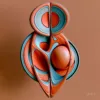 ba-0027-coral-and-aqua-form-art-v2 Coral and Aqua Form by Bassem, the full artwork