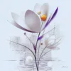 Pearls and Petals by Bassem, the full artwork