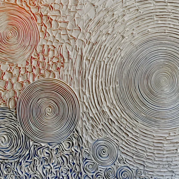 Field of Spirals by Bassem, the full artwork