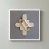 ba-0032-the-cream-fold-framed-3-thin-closeup-white-v4 The Cream Fold by Bassem, framed print on a wall