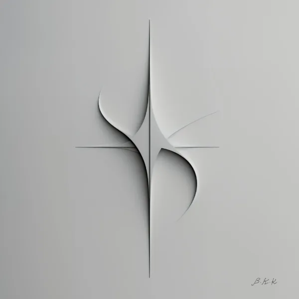 Star in Relief by Bassem, the full artwork