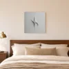 Star in Relief by Bassem, canvas on a wall