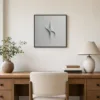 Star in Relief by Bassem, framed print on a wall