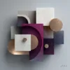 Plum and Bronze by Bassem, the full artwork