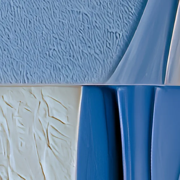 ba-0041-blue-and-clay-panels-print-4-detail-v6 Blue and Clay Panels by Bassem, detail at close range