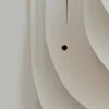 Layered White Waves by Bassem, detail at close range