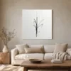 ba-0046-thin-stems-in-white-canvas-2-canvas-room-living-greige-v4 Thin Stems in White by Bassem, canvas on a wall