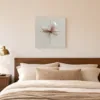 Pearl Butterfly by Bassem, canvas on a wall