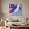 Ribbon Tree in Rain by Bassem, canvas on a wall