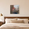 Spire Among Ripples by Bassem, canvas on a wall