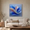 Stardust Petals by Bassem, canvas on a wall