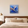 Stardust Petals by Bassem, canvas on a wall