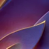 ba-0063-violet-ember-leaves-framed-5-detail-v4 Violet Ember Leaves by Bassem, detail at close range