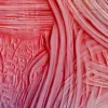 ba-0064-rose-thread-ripples-framed-5-detail-v4 Rose Thread Ripples by Bassem, detail at close range