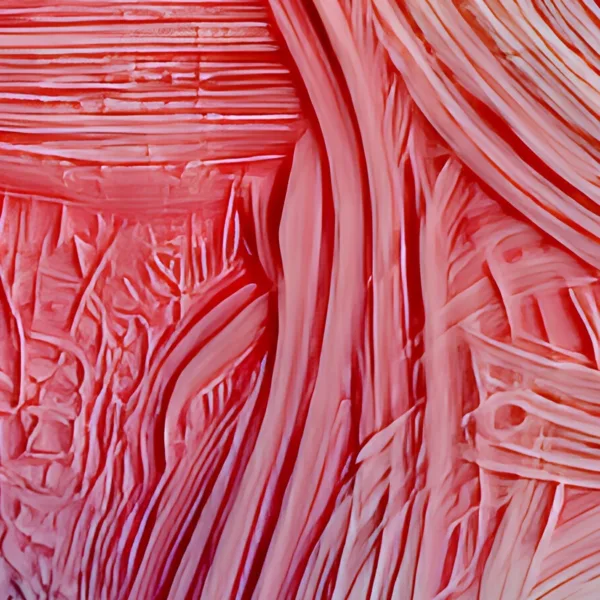 ba-0064-rose-thread-ripples-framed-5-detail-v4 Rose Thread Ripples by Bassem, detail at close range