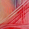 Rose Thread Ripples by Bassem, detail at close range