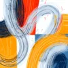 Swirling Line Bands by Bassem, the full artwork