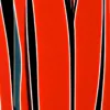 Red Blades and Stripes by Bassem, detail at close range