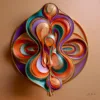 Gilded Petal Medallion by Bassem, the full artwork