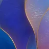 Feathered Color Wheel by Bassem, detail at close range