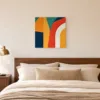 ba-0099-arch-of-marigold-canvas-3-canvas-room-bedroom-white-v4 Arch of Marigold by Bassem, canvas on a wall