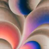Shell Curves in Blush by Bassem, the full artwork