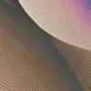 Shell Curves in Blush by Bassem, detail at close range