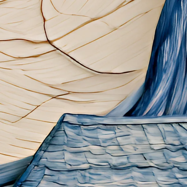 The Coral Door by Bassem, detail at close range