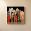 ba-0110-arches-after-dark-canvas-1-canvas-closeup-limewash-v4 Arches After Dark by Bassem, canvas on a wall