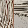 Plaster and Rings by Bassem, detail at close range