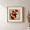 ba-0127-ember-nest-print-1-closeup-oak-v4 Ember Nest by Bassem, art print shown framed on a wall