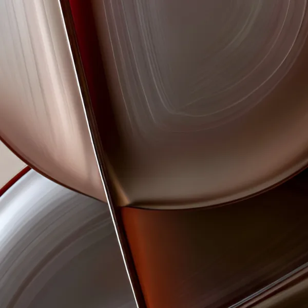 Burnished Bowls by Bassem, detail at close range