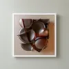 Burnished Bowls by Bassem, framed print on a wall