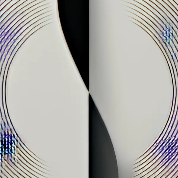 Line Through a Ring by Bassem, detail at close range
