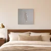 Three Quiet Dots by Bassem, canvas on a wall