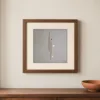 Three Quiet Dots by Bassem, art print shown framed on a wall