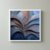 ba-0170-the-copper-leaf-framed-3-thin-closeup-white-v4 The Copper Leaf by Bassem, framed print on a wall