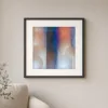 Dusk in Soft Panels by Bassem, art print shown framed on a wall
