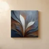 Pale Leaves Rising by Bassem, canvas on a wall