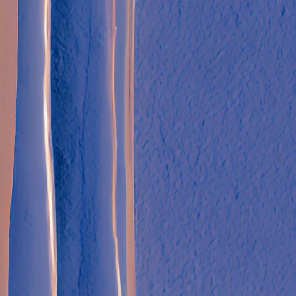 Carved Shorelines by Bassem, detail at close range