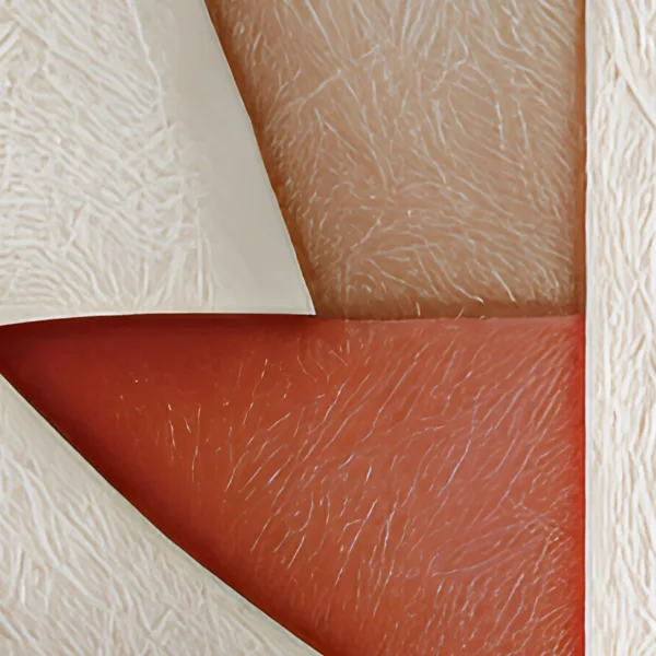 Arcs and Wedges by Bassem, detail at close range