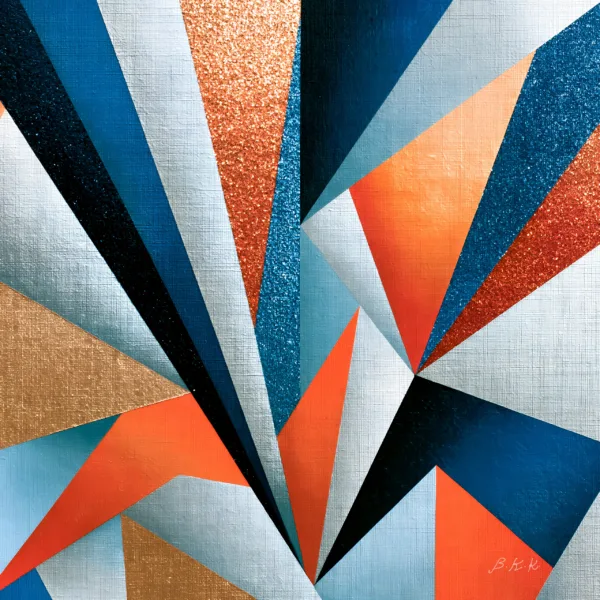 Copper Starburst by Bassem, the full artwork