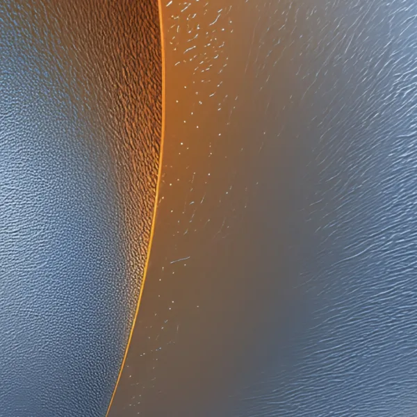 Crescent in Rust Light by Bassem, detail at close range