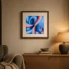 Ribbon Past the Windows by Bassem, art print shown framed on a wall
