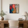 ba-0197-swirls-beside-the-column-framed-4-thin-room-office-black-v4 Swirls Beside the Column by Bassem, framed print on a wall
