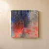 ba-0200-orbiting-ripples-canvas-1-canvas-closeup-limewash-v4 Orbiting Ripples by Bassem, canvas on a wall