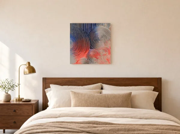 ba-0200-orbiting-ripples-canvas-3-canvas-room-bedroom-white-v4 Orbiting Ripples by Bassem, canvas on a wall